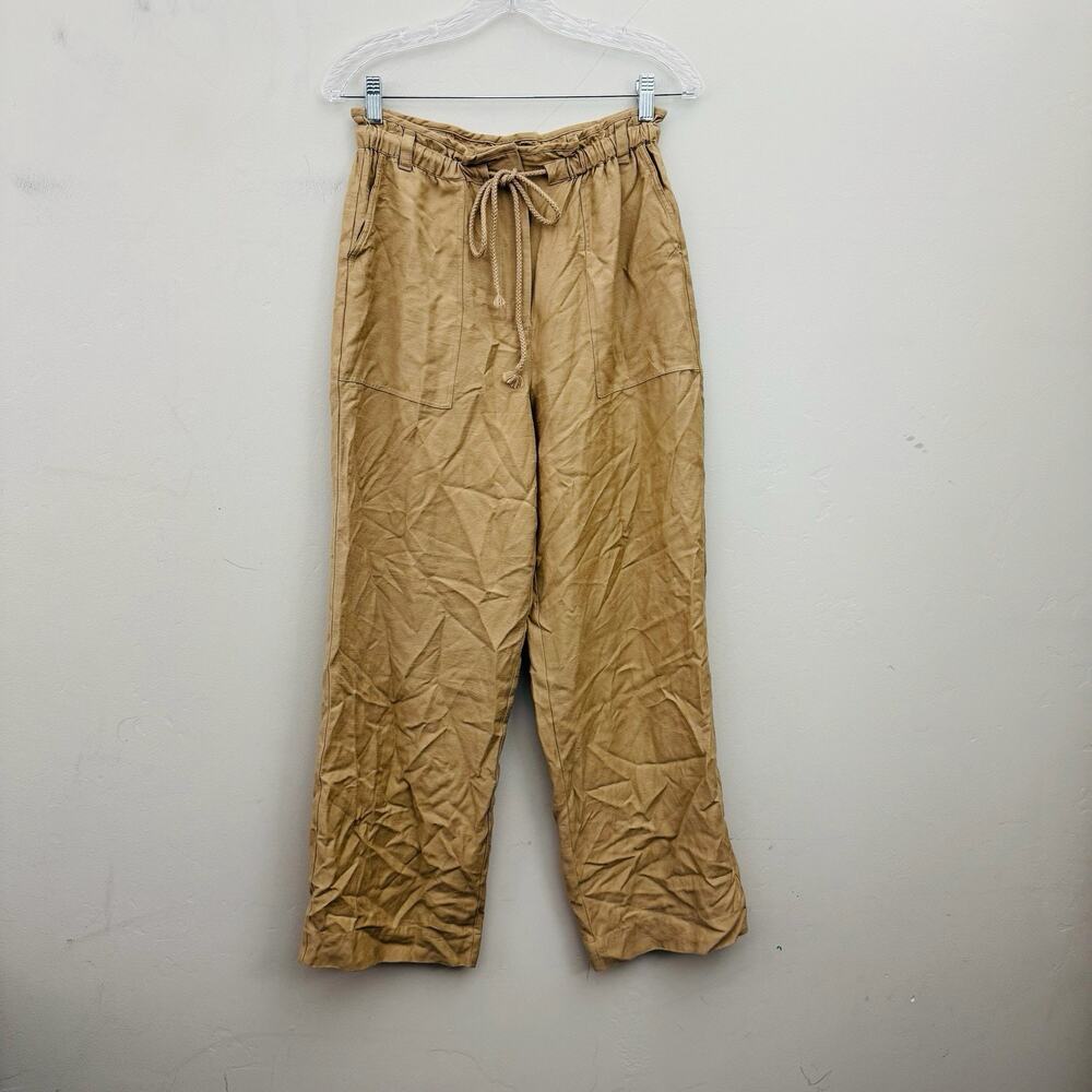 Rails Brown Line Blend Tie Waist Pants Women’s Size S